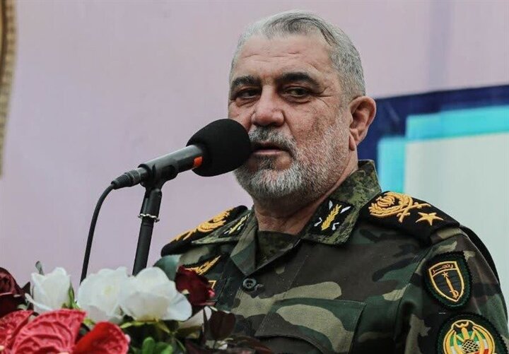 العميد قرباني: القوات البرية للجيش تعتبر واحدة من أكثر القوات نشاطًا في منطقة غرب آسيا
