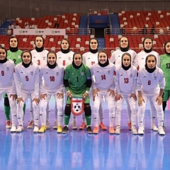 بطولة أمم آسيا؛ سيدات إيران يحققن فوزهن الثاني بكرة الصالات