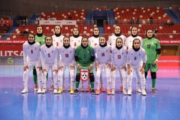 بطولة أمم آسيا؛ سيدات إيران يحققن فوزهن الثاني بكرة الصالات