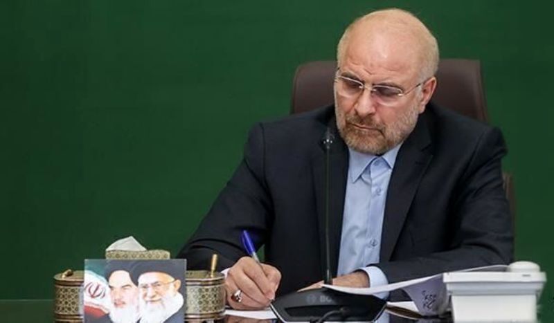 في رسالة إلى الرئيس الايراني؛ قاليباف يصدر قانون انضمام إيران إلى اتفاقية باليرمو