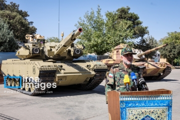 إزاحة الستار عن دبابة M60 في طهران 